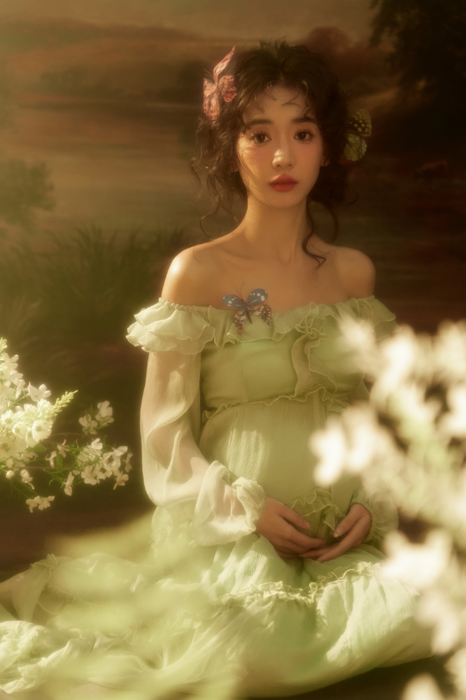 广州外景孕妇照拍摄真实案例:温馨记录美丽孕期