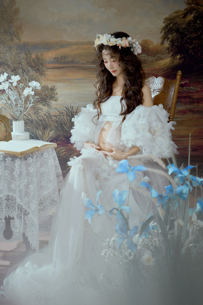 广州花都融创孕妇照哪里可以拍?玛瑞莎5天交付+免费补拍,记录孕妈高光时刻!